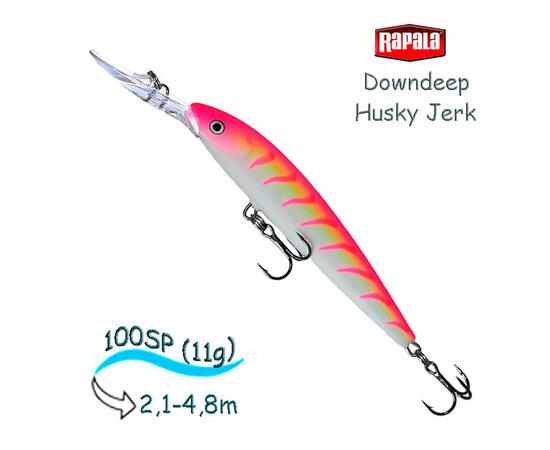 Воблер RAPALA Downdeep Husky Jerk 10, PTU, Цвет: PTU, Вес гр: 11, Длина, мм: 100 мм, фото 