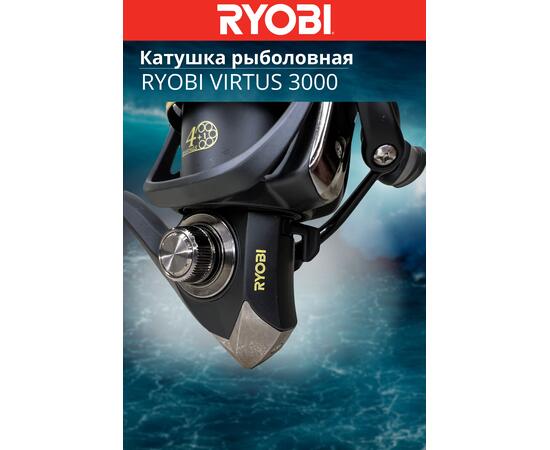 Катушка рыболовная RYOBI VIRTUS 3000, Размер шпули: 3000, фото , изображение 2