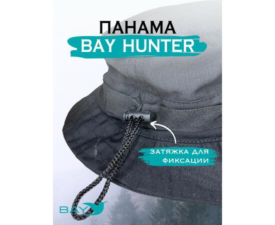 Шапка-панама Bay 60/62 черный, Размер: 60/62, Расцветка: черный, фото , изображение 4