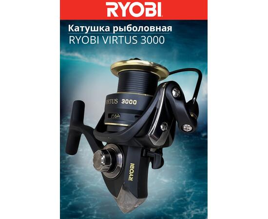 Катушка рыболовная RYOBI VIRTUS 3000, Размер шпули: 3000, фото , изображение 5