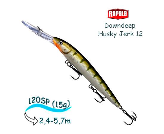 Воблер RAPALA Downdeep Husky Jerk 12, YP, фото 
