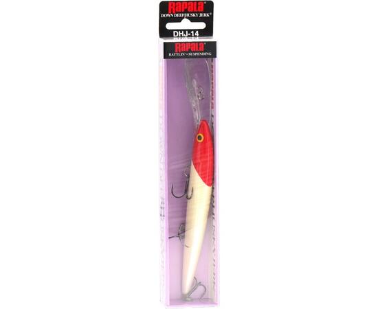 Воблер RAPALA Downdeep Husky Jerk 14, RH, Цвет: RH, Вес гр: 23, Длина, мм: 140 мм, фото , изображение 2