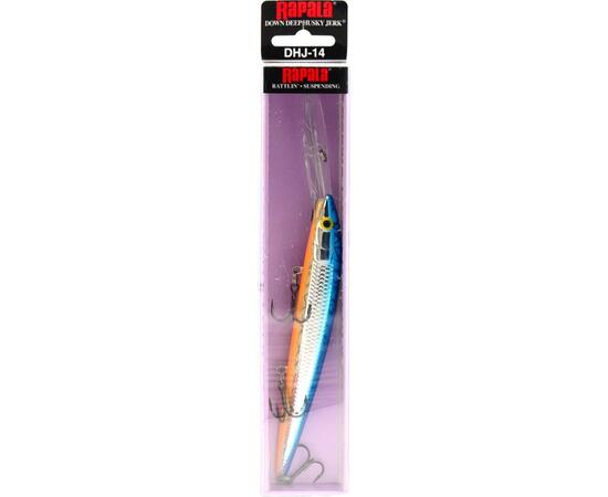 Воблер RAPALA Downdeep Husky Jerk 14, SB, Цвет: SB, Вес гр: 23, Длина, мм: 140 мм, фото , изображение 2