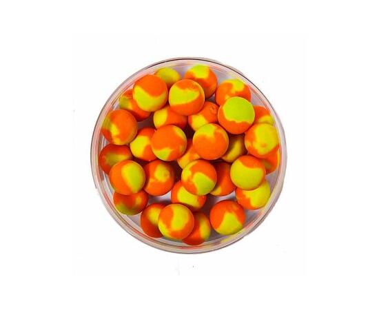 Lion Baits Бойлы плавающие Pop-Up "Aroma Free" (без аромы) желто-оранжевые 12 мм, Вкус: без вкуса, Расцветка: желто-оранжевый, Диаметр (мм): 12, фото , изображение 2