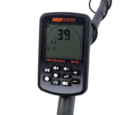 Металлоискатель Gold Hunter Frogman B75 WHITE с белой катушкой 11", фото , изображение 2