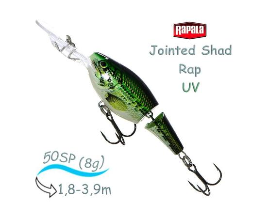 Воблер RAPALA Jointed Shad Rap 05, BB, Цвет: BB, фото 
