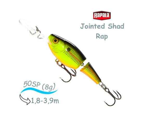 Воблер RAPALA Jointed Shad Rap 05, CB, Цвет: CB, фото 