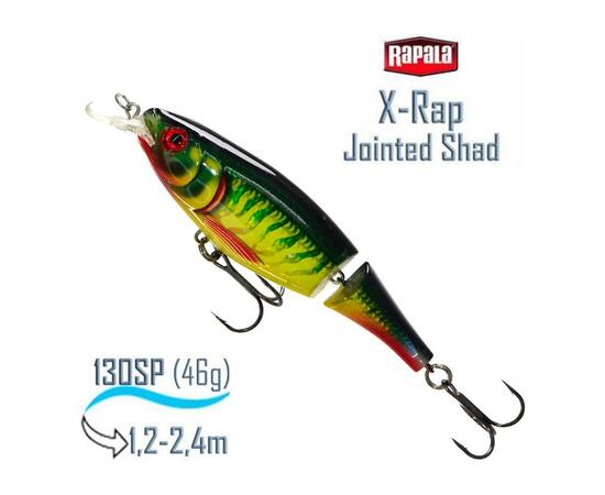 Воблер RAPALA X-Rap Jointed Shad 13, HTP, Цвет: HTP, Вес гр: 46, Длина, мм: 130 мм, фото 