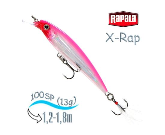 Воблер RAPALA X-Rap 10, HP, Цвет: HP, Вес гр: 13, Длина, мм: 100 мм, фото 