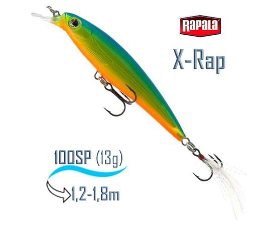 Воблер RAPALA X-Rap 10, PRT, Цвет: PRT, Вес гр: 13, Длина, мм: 100 мм, фото 