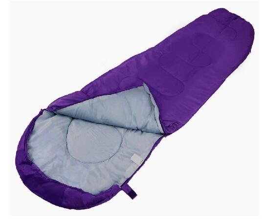 Спальный мешок ACAMPER BERGEN 300г/м2 фиолетовый, фото , изображение 2