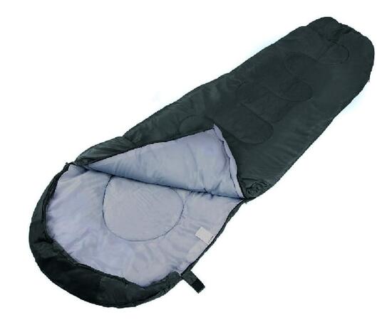 Спальный мешок ACAMPER BERGEN 300г/м2 хаки, фото , изображение 3