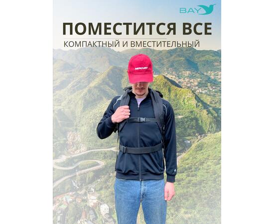 Рюкзак BAY турист чёрный 60л, фото , изображение 4