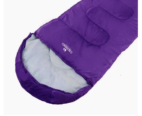 Спальный мешок ACAMPER BERGEN 300г/м2 фиолетовый, фото , изображение 4