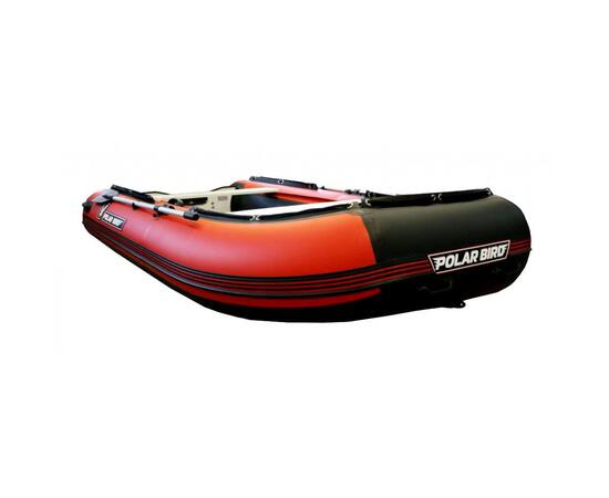 Надувная лодка Polar Bird 360M NEW Merlin Кречет (стеклокомпозит)черный красный, Цвет: черный/красный, фото , изображение 2