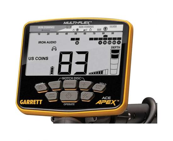 Металлоискатель Garrett ACE Apex 8.5X11 с беспроводными наушниками, фото , изображение 3