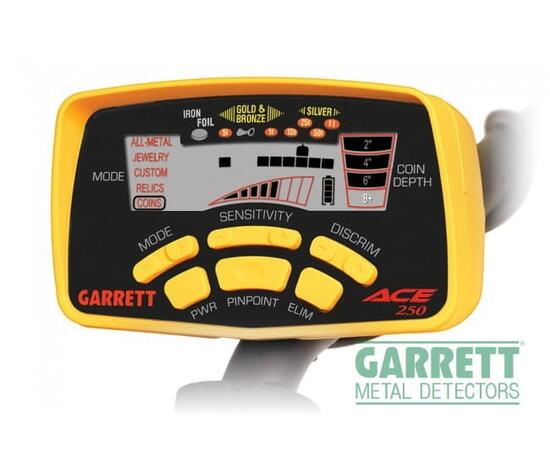 Металлоискатель Garrett ACE 250 + Garrett PROPOINTER AT, фото , изображение 4