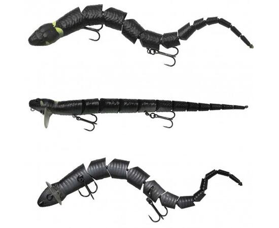 Приманка Savage Gear 3D Snake 30cm 57g F 01-Black Adder, фото 
