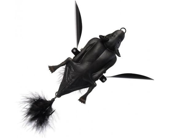 Приманка Savage Gear 3D Bat 7cm 14g Black, фото 
