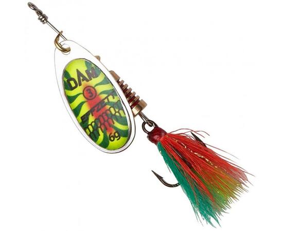 Блесна вращающаяся DAM FZ Standard Dressed Spinner #2 4g S Fireshark, фото 
