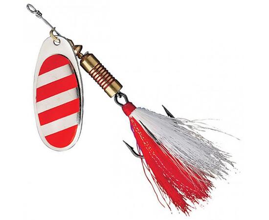 Блесна вращающаяся DAM FZ Standard Dressed Spinner #2 4g S Stripe, фото 