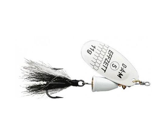 Блесна вращающаяся DAM FZ Executor Dressed Spinner #1 3g S Perlmutt , фото 