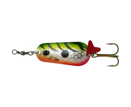Блесна колебающаяся DAM FZ Standard Spoon 5.5cm 22g S Firetiger Uv, фото 