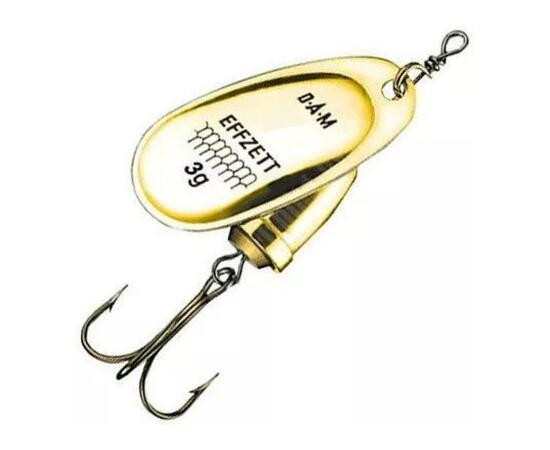 Блесна вращающаяся DAM FZ Executor Spinner #1 3g S Gold, фото 