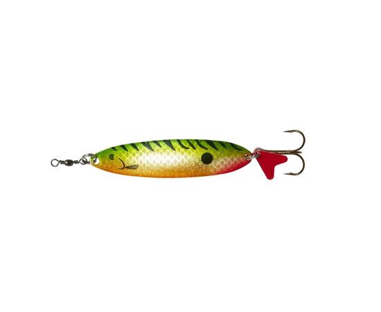 Блесна колебающаяся DAM FZ Slim Standard Spoon 9,5cm 32g S Firetiger UV, фото 