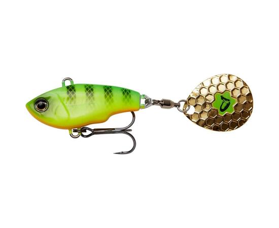 Тейл спиннер SAVAGE GEAR Fat Tail Spin 6.5cm 16g Sinking, Firetiger, фото 