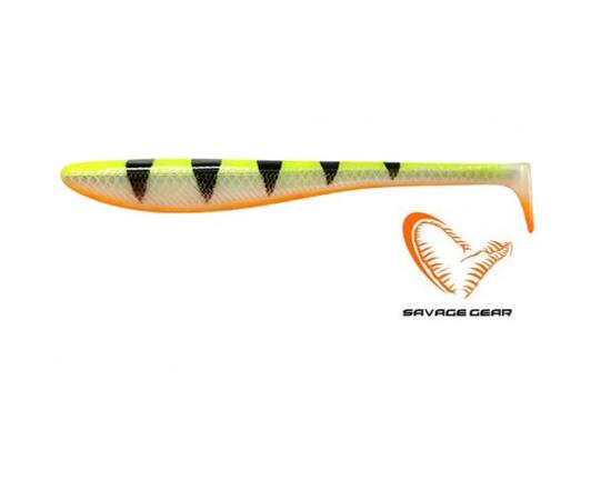 Приманка SAVAGE GEAR Monster Shad 22cm 60g Lemon Tiger 2pcs, фото 