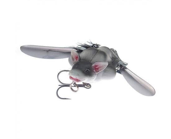 Приманка Savage Gear 3D Bat 12,5cm 54g Grey, фото , изображение 2