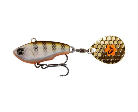 Тейл спиннер SAVAGE GEAR Fat Tail Spin 8cm 24g Sinking, Perch, фото 