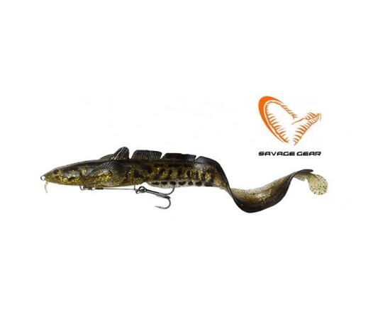 Приманка мягкая SAVAGE GEAR 3D Burbot Shallow 25cm 70g SS Burbot, фото 