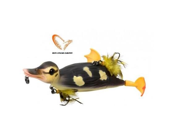 Приманка SAVAGE GEAR 3D Suicide Duck 15cm 70g 01-Natural, фото 
