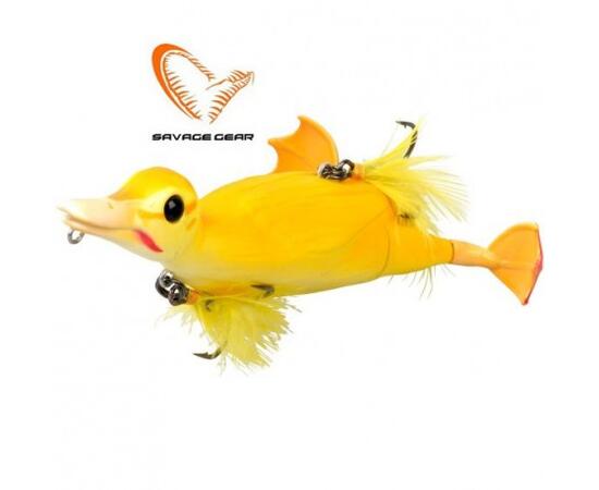 Приманка SG 3D Suicide Duck 10,5cm 28g 02-Yellow, фото 