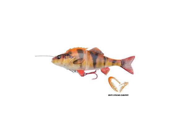 Приманка мягкая SAVAGE GEAR 4D Line Thru Perch 23cm 145g SS Albino, фото 