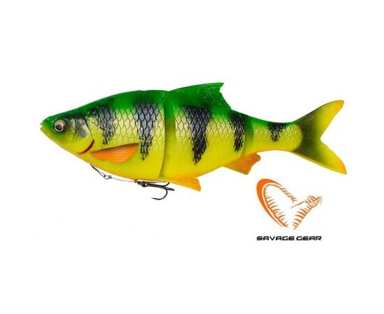 Приманка мягкая SAVAGE GEAR 4D Line Thru Roach 18cm 86g MS Firetiger, фото 