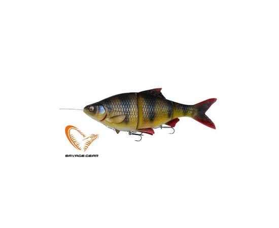 Приманка мягкая SAVAGE GEAR 4D Line Thru Roach 18cm 86g MS Perch, фото 