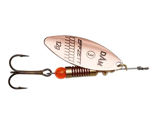 Блесна вращающаяся DAM FZ Predator Spinner #2 7g S Copper, фото 