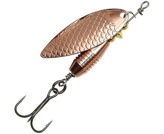 Блесна вращающаяся DAM FZ Fast Water Spinner #4 14g S Copper, фото 