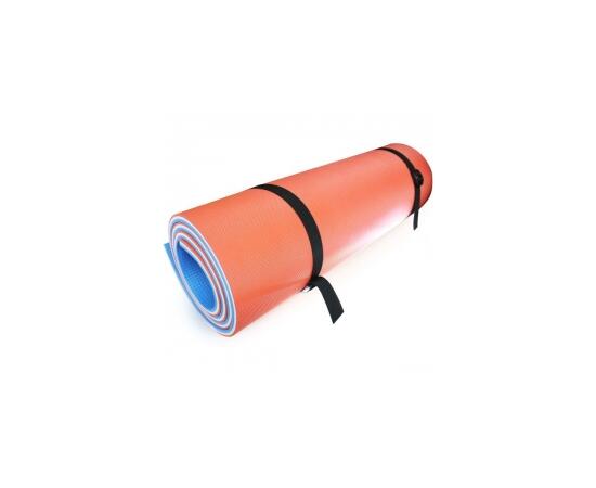Коврик туристический ISOLON Tourist 12 1800х600х12 бордо/белый/синий, фото , изображение 2