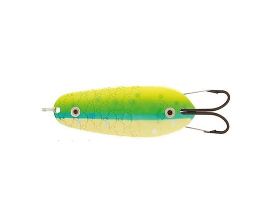 Блесна колебающаяся KUUSAMO RASANEN Weedless 70/10 FYe/GR/BLU/W-B , фото 