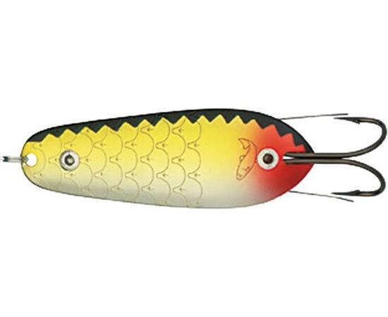 Блесна колебающаяся KUUSAMO RASANEN Weedless 70/10 BL/Ye-S, фото 