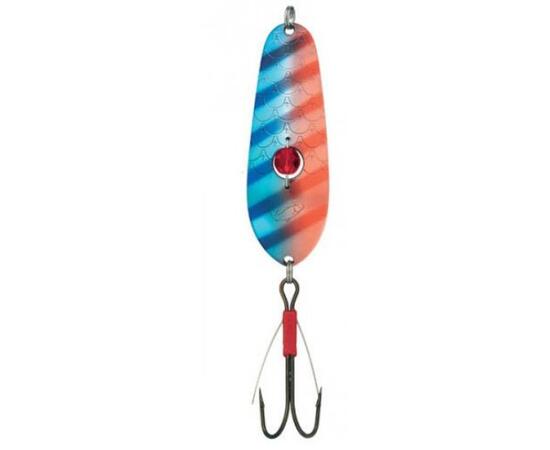Блесна колебающаяся KUUSAMO RASANEN Pearl Weedless 70/20 R/BLU/R-S, фото 