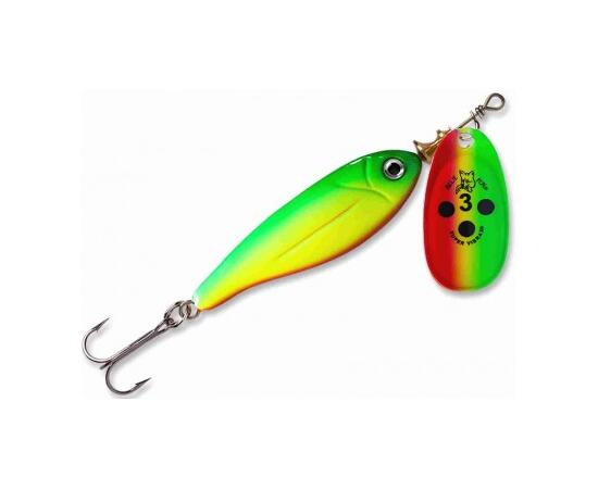 Блесна вращающаяся BLUE FOX Minnow Super Vibrax 2, GYR, Цвет: GYR, Вес гр: 9, фото 