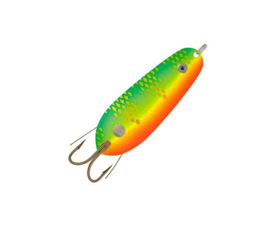 Блесна колебающаяся KUUSAMO RASANEN Weedless 70/10 G/GR/FYe/FR-C UV, фото 