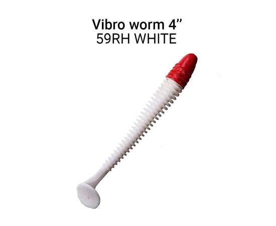 Мягкая приманка CRAZY FISH Vibro Worm 4'' 75-100-59RH-6, фото 