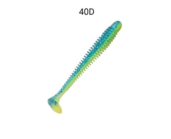 Мягкая приманка CRAZY FISH Vibro Worm 4.5'' 77-115-40d-6, фото 