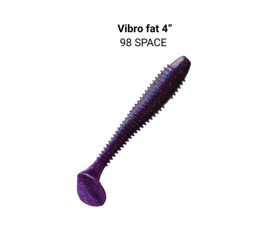 Мягкая приманка CRAZY FISH Vibro fat 4" 14-100-98-6, фото 